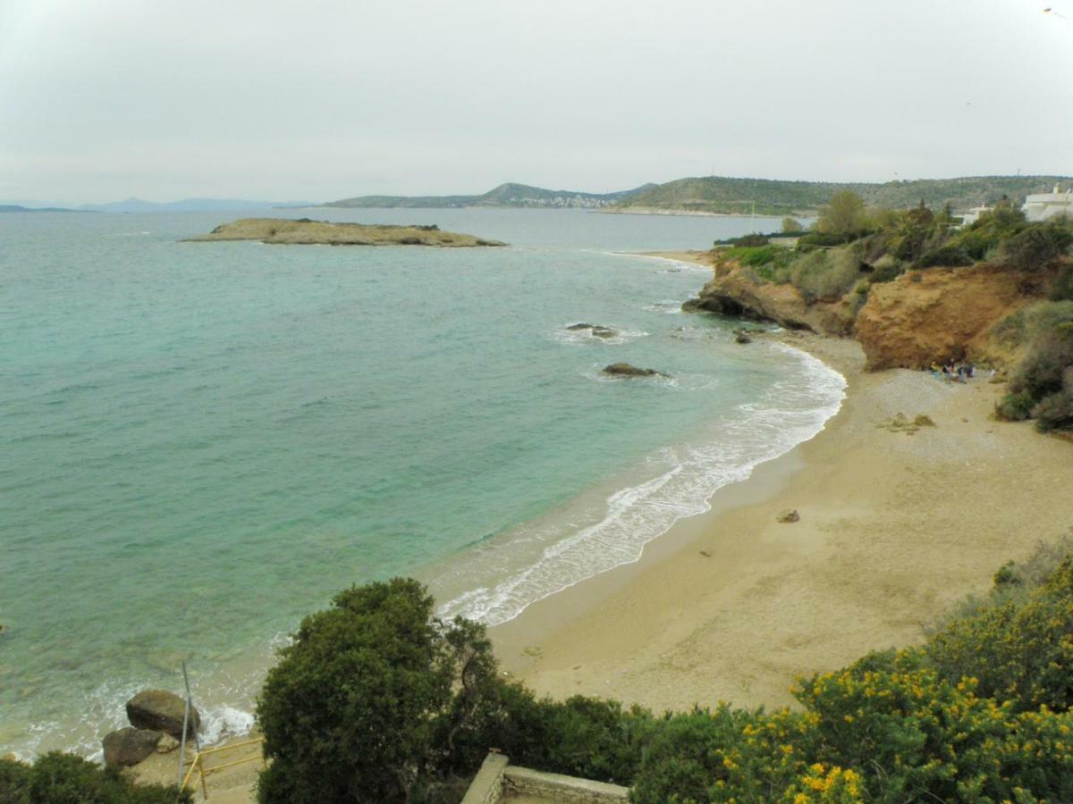 Outstanding Panoramic View, 10΄ Beach, 20΄ Airport Olimbos Kültér fotó
